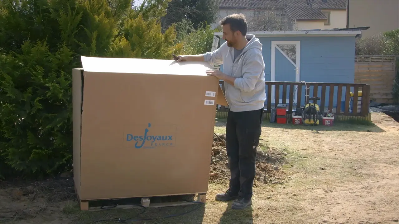 Poolfilter von Desjoyaux für JOU Selbstbau Pool