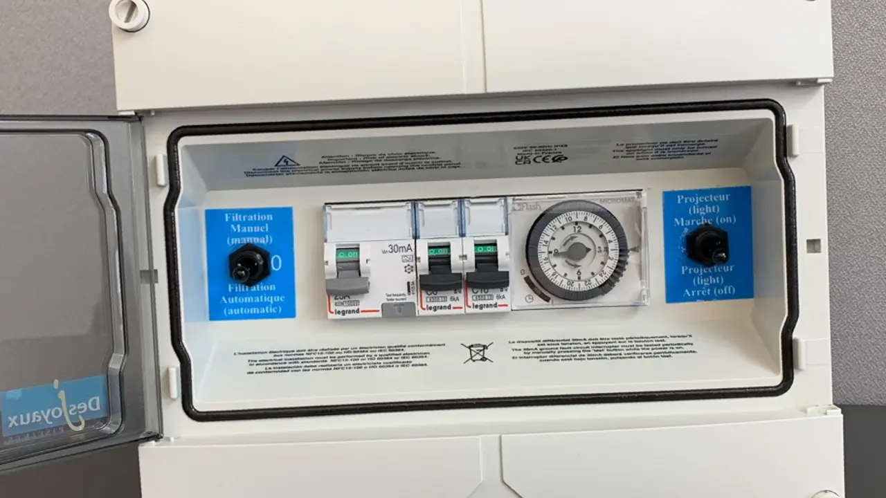 Schaltkasten Pool Filteranlage